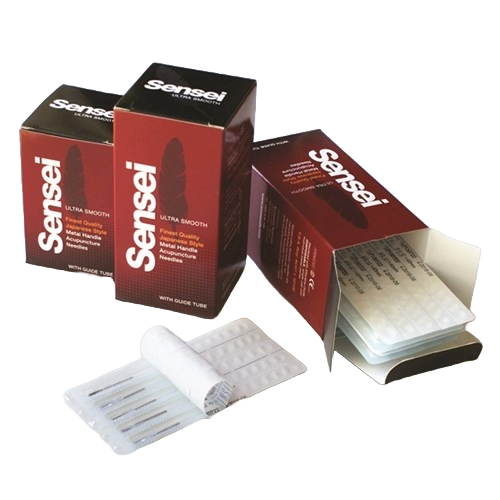 Sensei Ultra Smooth Japanese-Style Acupuncture Needles, Box of 500