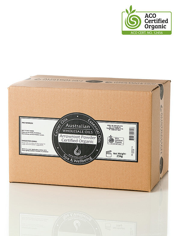 Bulk Arrowroot Powder Certified Organic