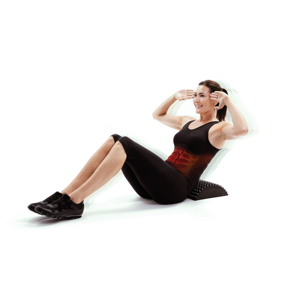 Ab & Back Trigger Point Stretcher for Pain Relief & Core Strengthening