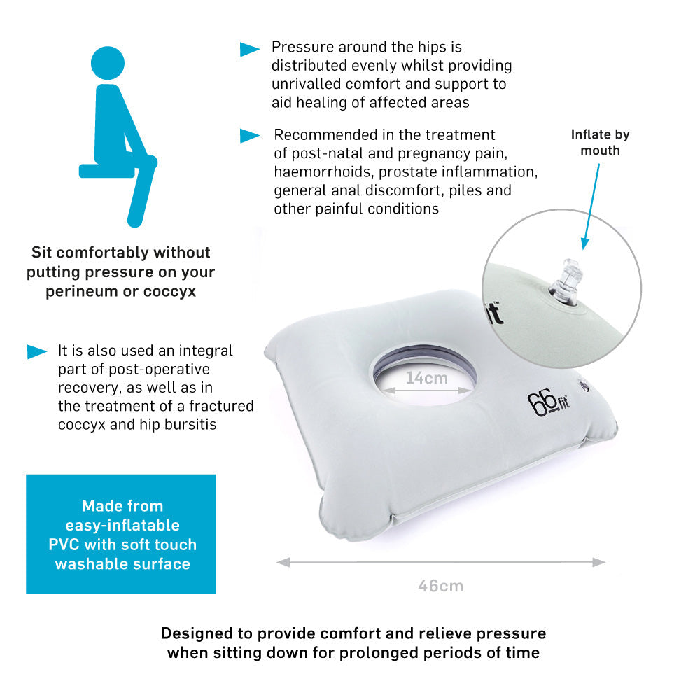 Inflatable Square Cushion for Pressure Relief
