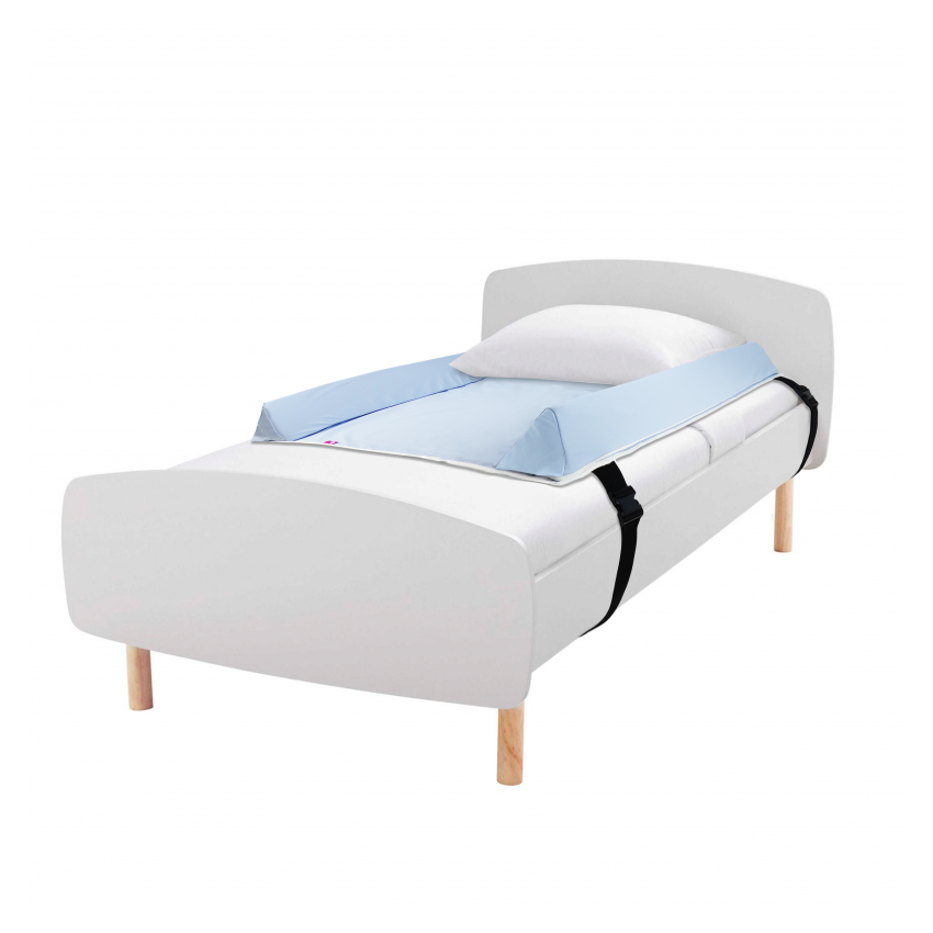 Waterproof Bedside Bumper Wedges with Adjustable Fasteners - Ideal for Single Bed Safety and Comfort