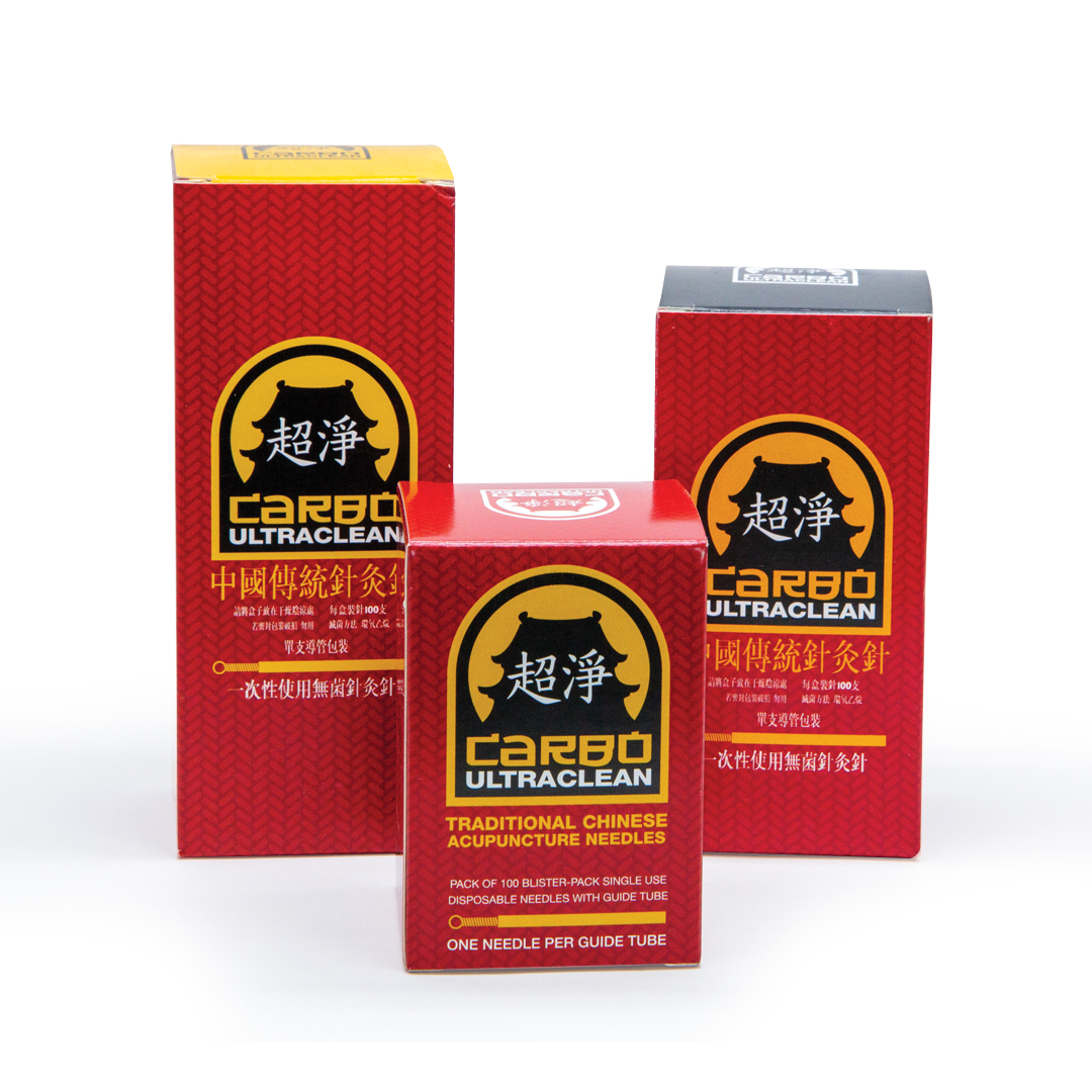 Carbo UltraClean Acupuncture Needles, Single-Use Disposable Needles for Comfortable Treatment