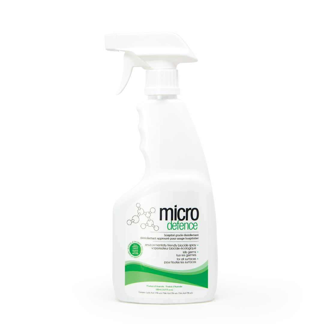 Caron Micro Defence Surface Spray – Alcohol-Free, Non-Toxic Disinfectant for Professional Use, 500ml & 5L