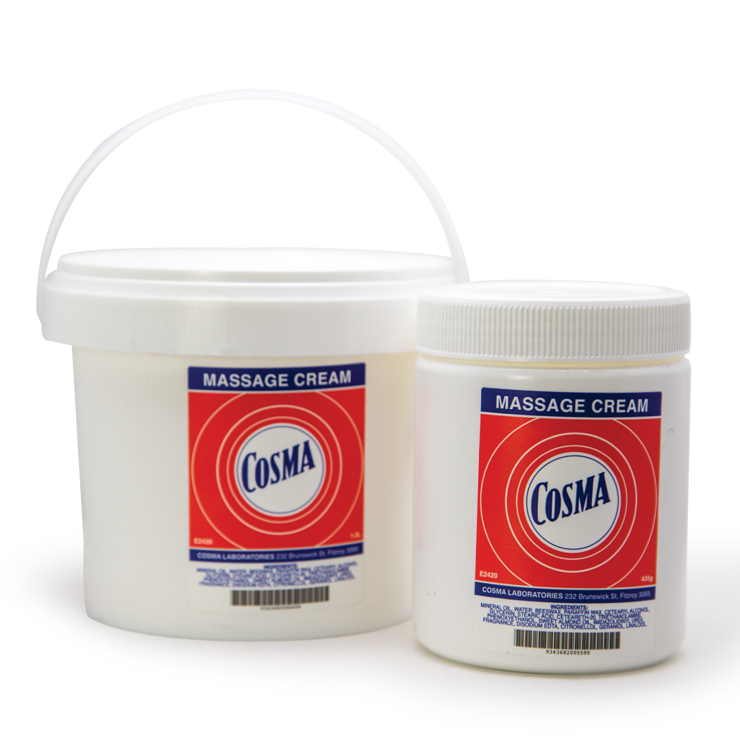 Cosma Massage Cream – All-Natural, Non-Greasy Formula for Professional & Home Use