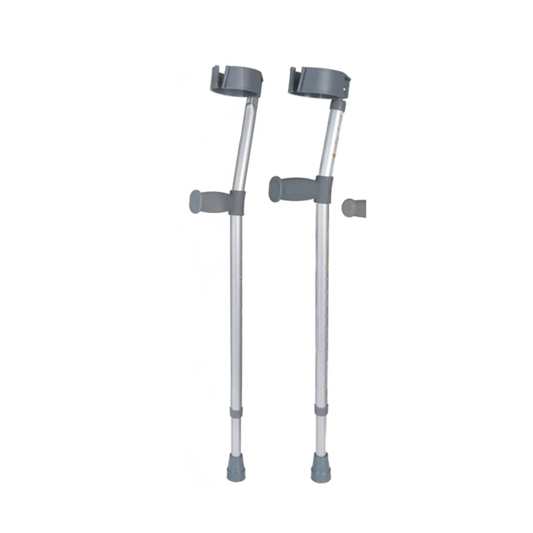 Adjustable Forearm Elbow Crutches Pair
