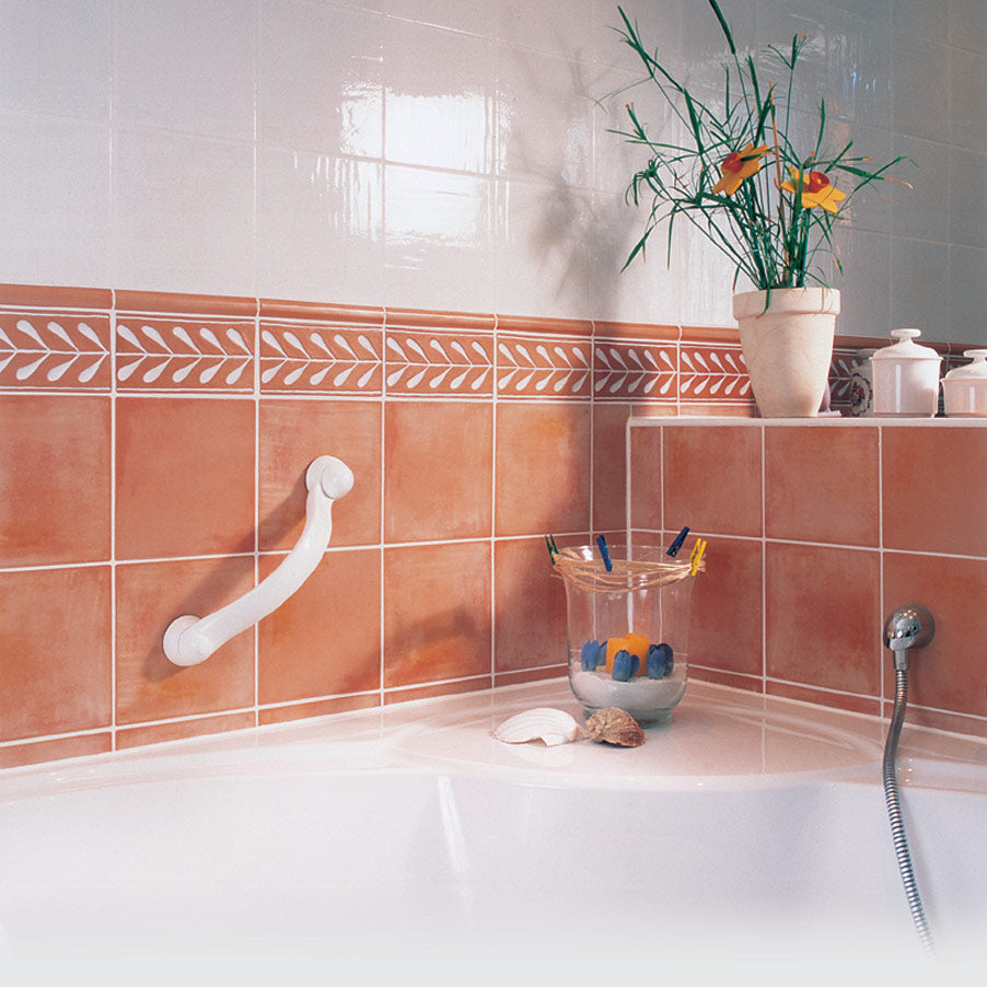 Cascade Modular Safety Grab Rails - Concealed Fittings, Versatile Bathroom Design, Customisable Shapes