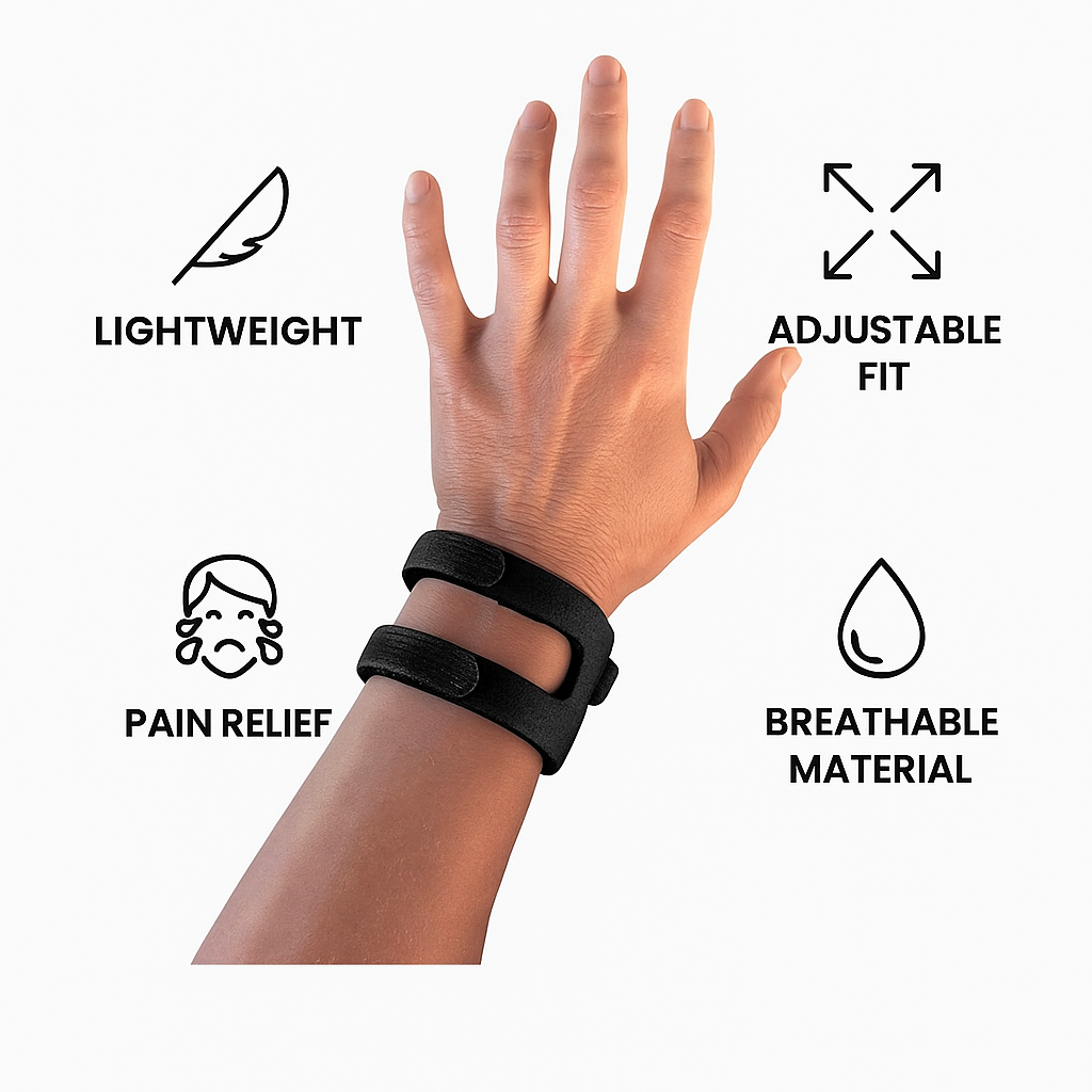 WristWidget Adjustable Wrist Brace for TFCC Tears – Ideal Support for Both Left and Right Wrists