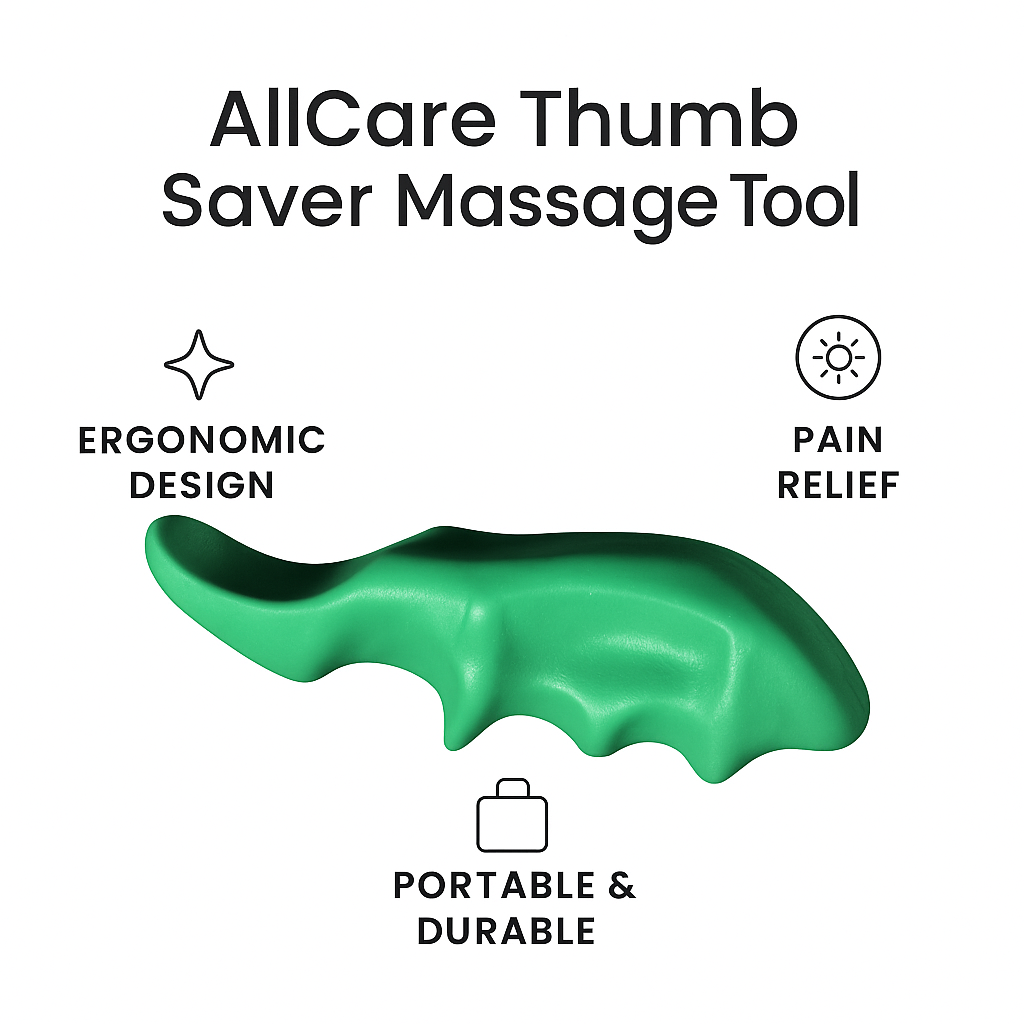 Thumb Saver Massage Tool - Relieve Pain and Stress with Ergonomic Grip