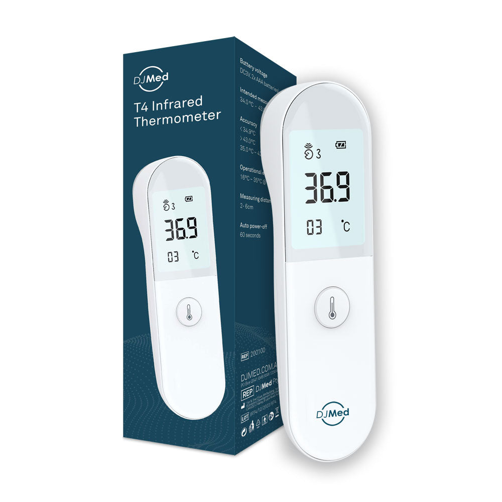 Forehead infrared thermometer — non-contact digital temperature