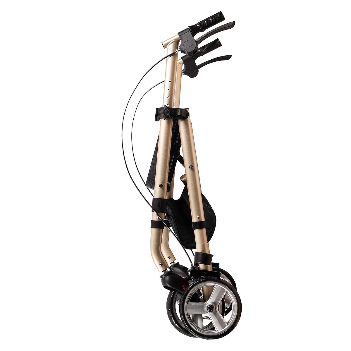 Rollator Mobility Walker with Seat and Padded Backrest