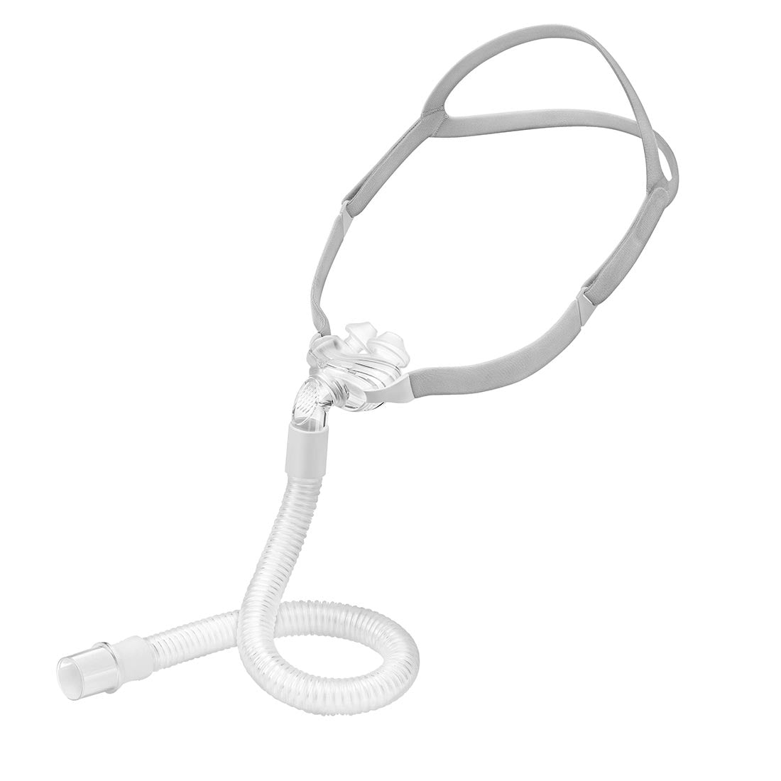 Nasal Pillow CPAP Mask with 360 Degree Rotary Connector & Silicone Cushion