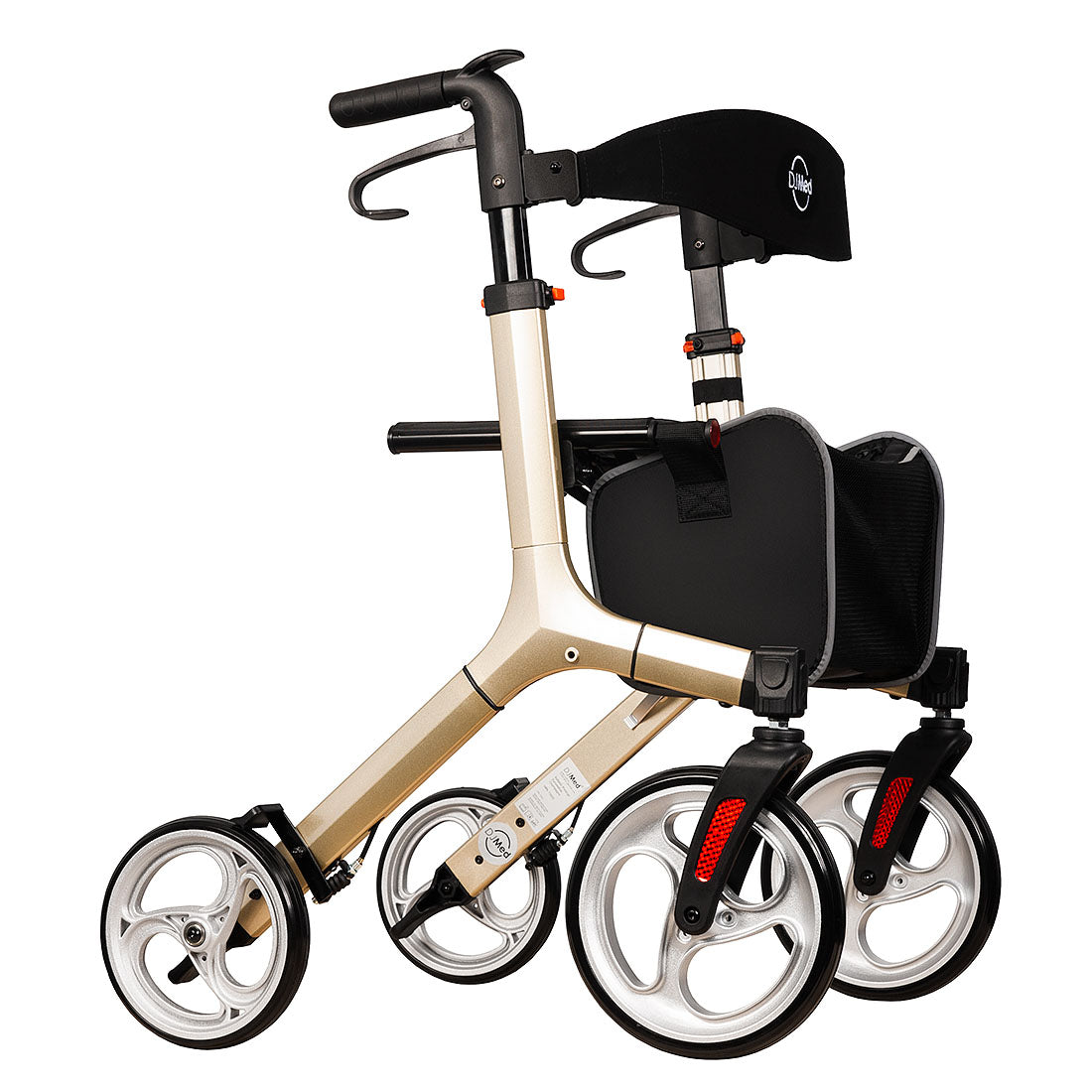Prestige Euro Walker - Lightweight Rollator with All-Terrain Wheels