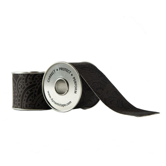 Dynamic Tape Eco Grey 7.5cm x 5m - Biomechanical Adhesive Tape for Sports, Physio, Knee, Ankle, Elbow & Muscle Support