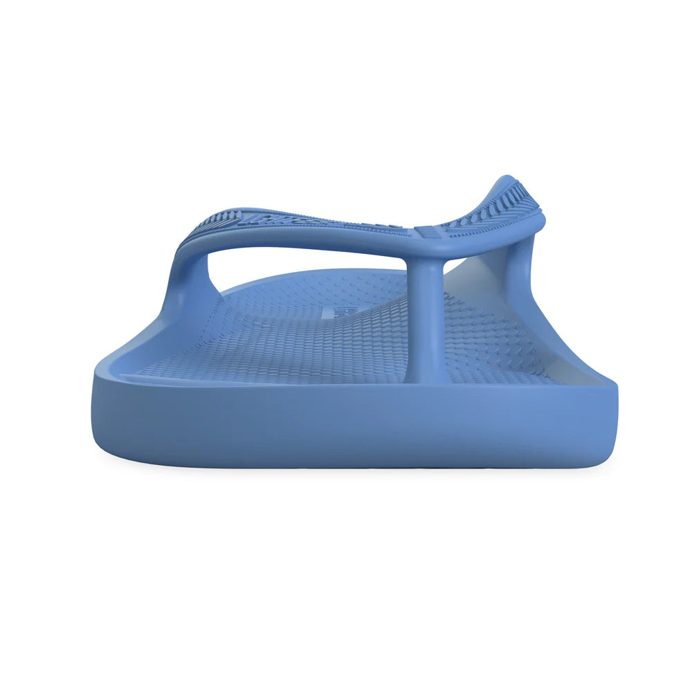 LightFeet Arch Support Flip Flops/Thongs - Denim/Blue