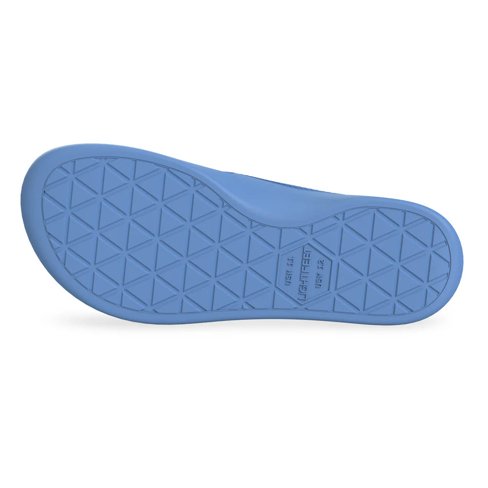 LightFeet Arch Support Flip Flops/Thongs - Denim/Blue