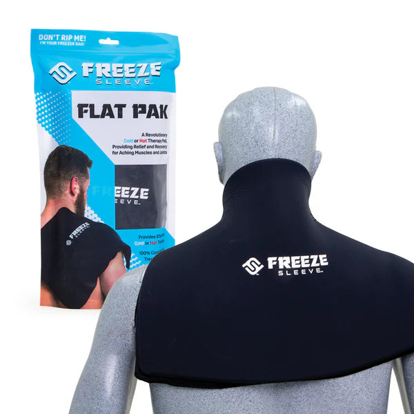 Freeze Sleeve Flat Pack - Hot & Cold Therapy Portable Gel Ice Pack Pain Relief