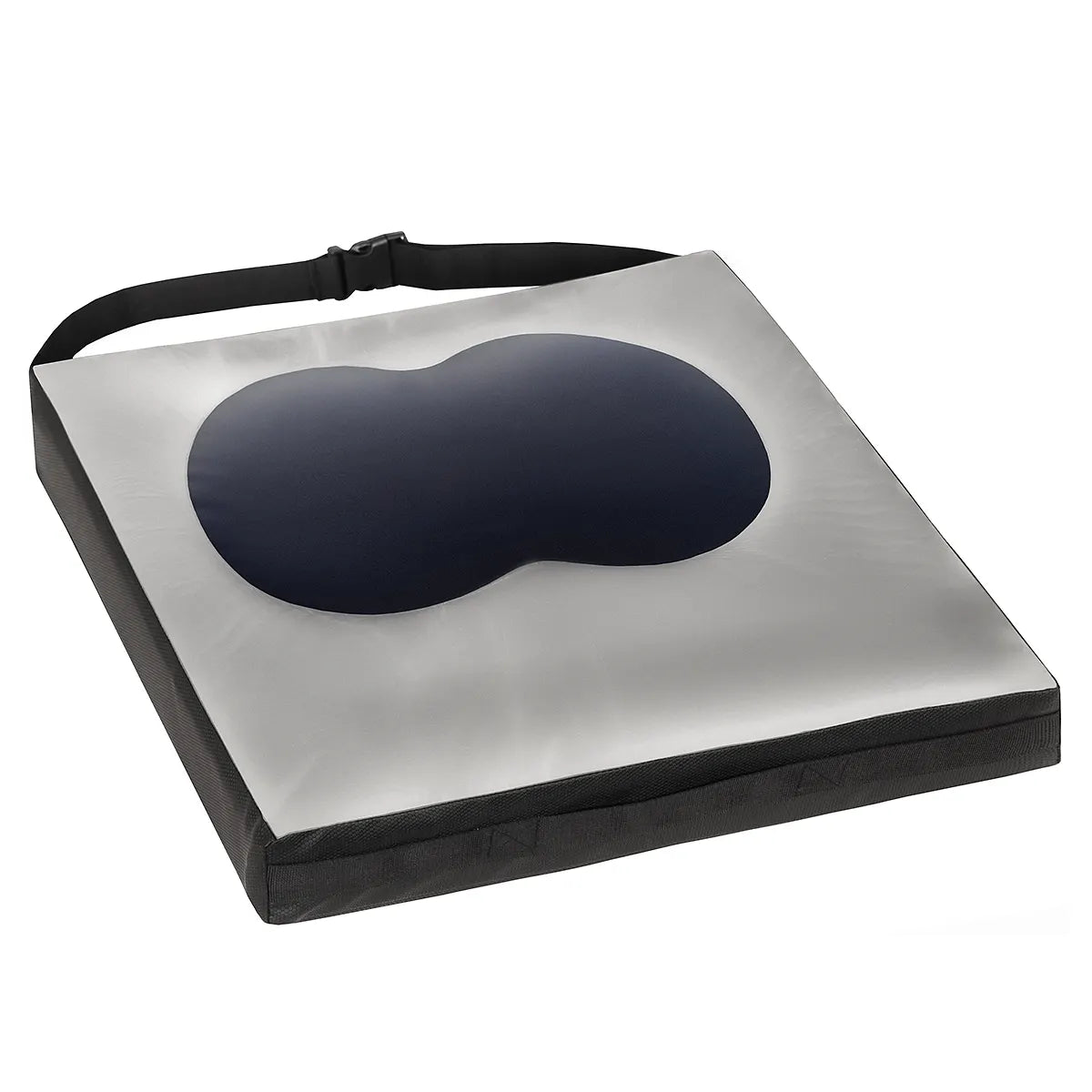 Premium Gel & Foam Wheelchair Cushion for Enhanced Pressure Relief and Comfort, 44x44 cm