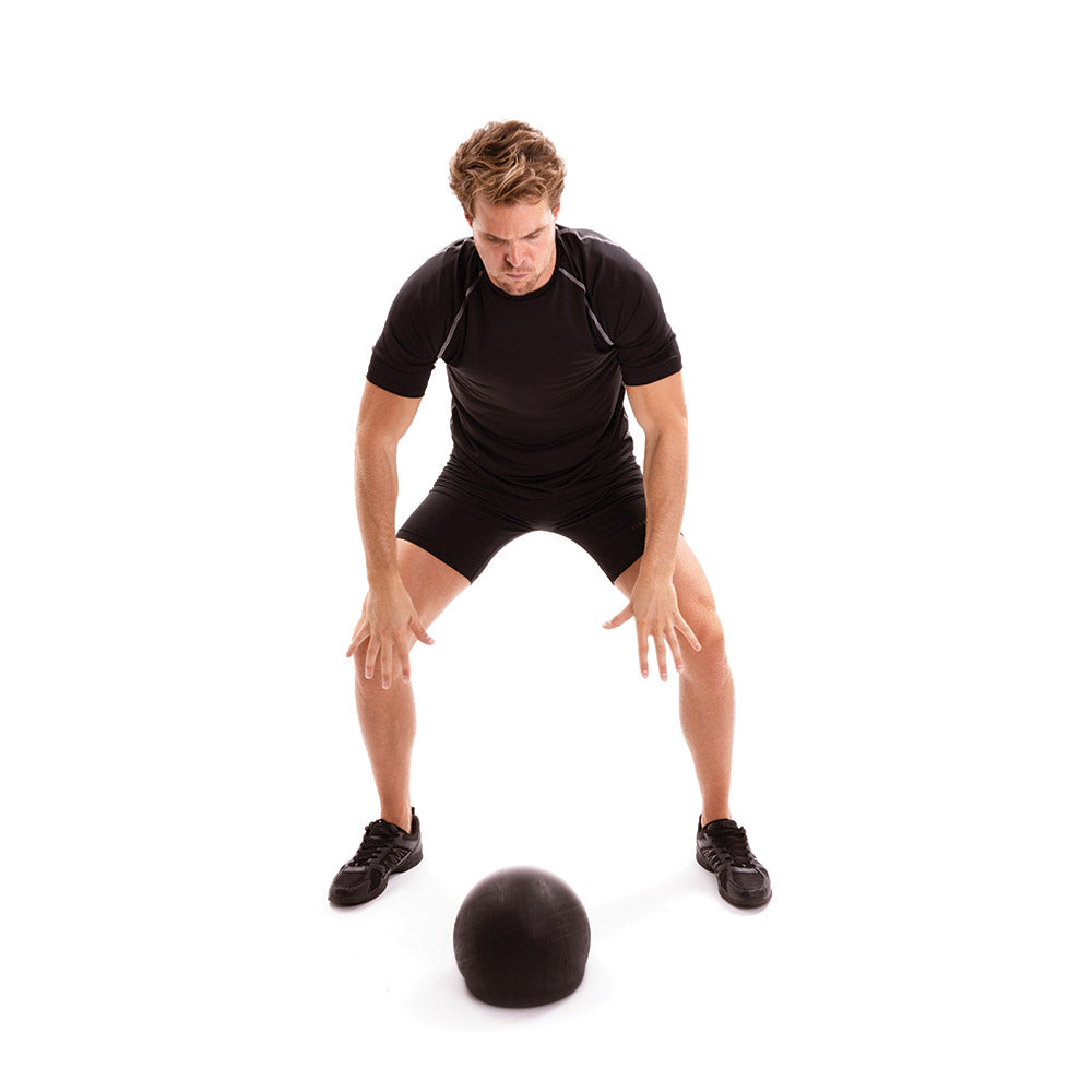 No-Bounce Slam Ball - Strength Training Sand-Filled Dead Ball, Ideal for Home Workouts & Boxing, 15kg