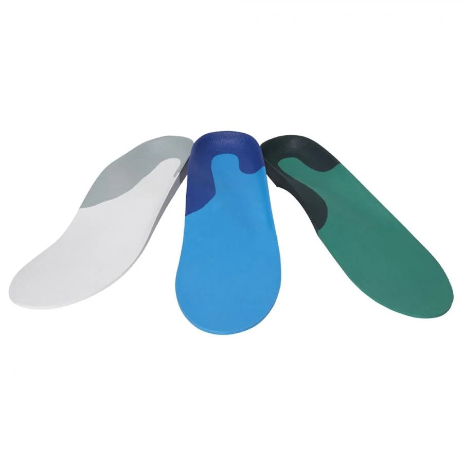 ICB Classic Medium Density 2/3 Length - Blue, Prescription Heat Moulding Orthotics for Customised Support