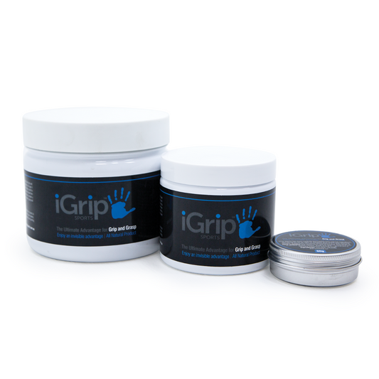iGrip Sports Grip Tin – Natural Beeswax Hand Grip Enhancer for Sports & Fitness