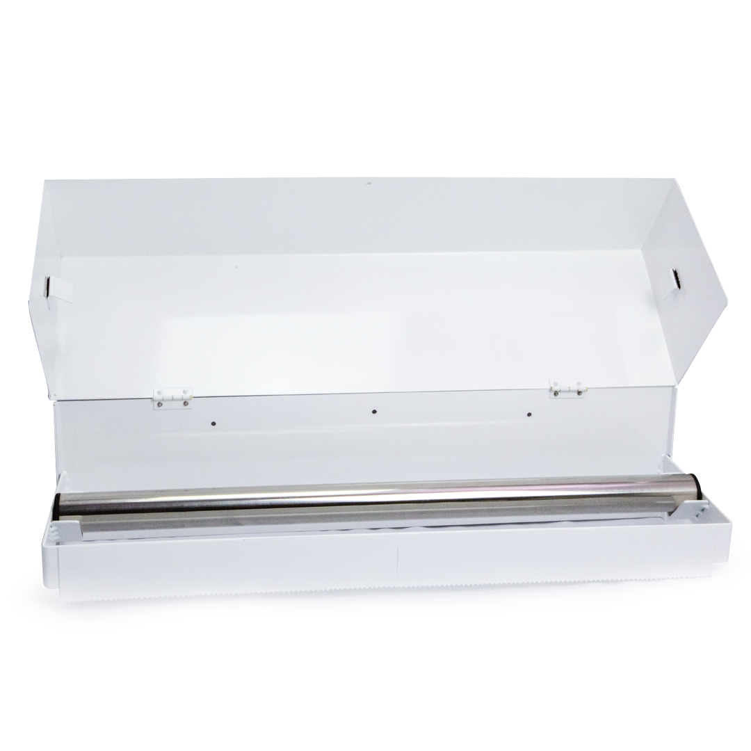 Halyard Versa Towel Dispenser – Wall-Mounted ABS Plastic Holder for 4210 & 4220 Rolls, Available in Small & Large Sizes