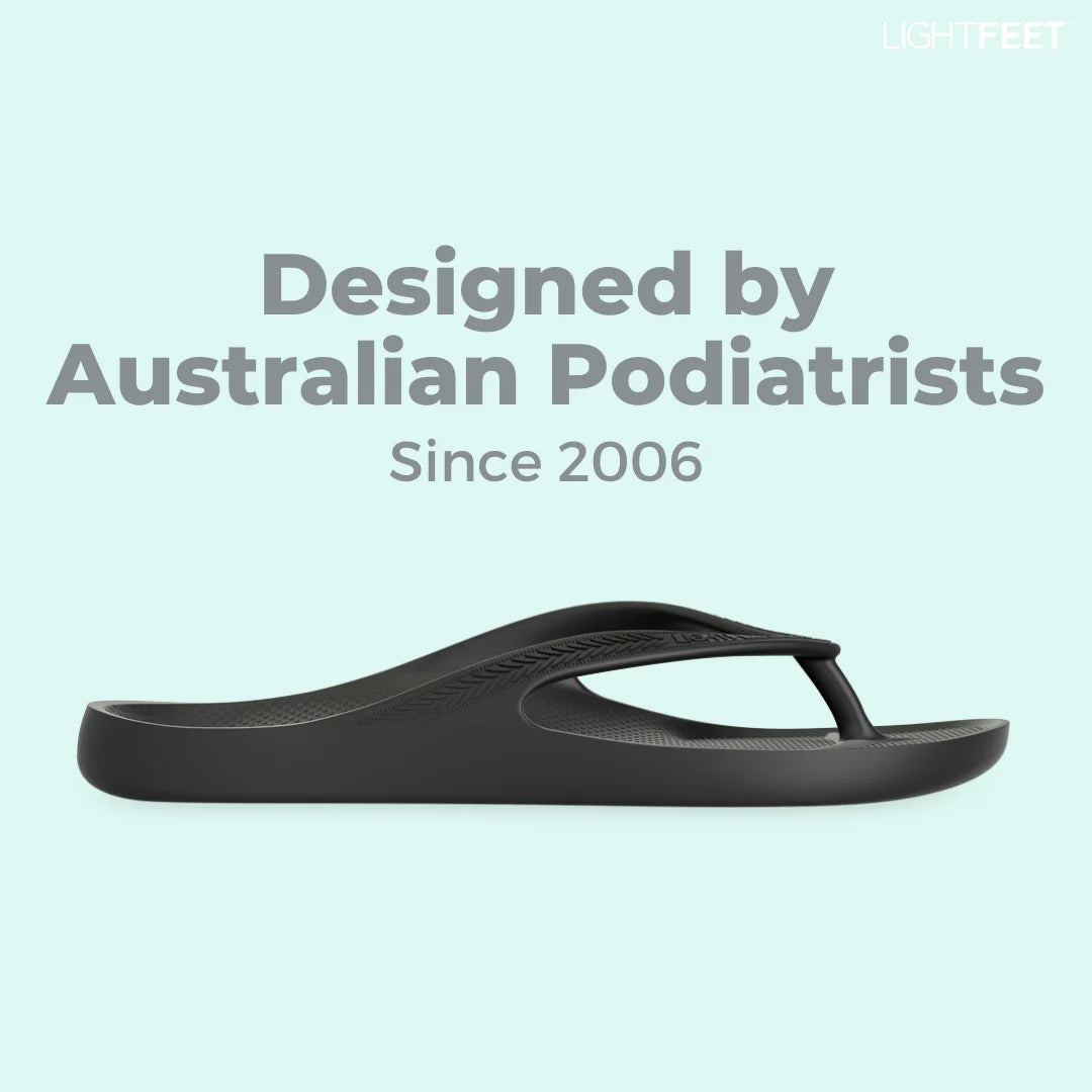 LightFeet Arch Support Flip Flops/Thongs - Pink