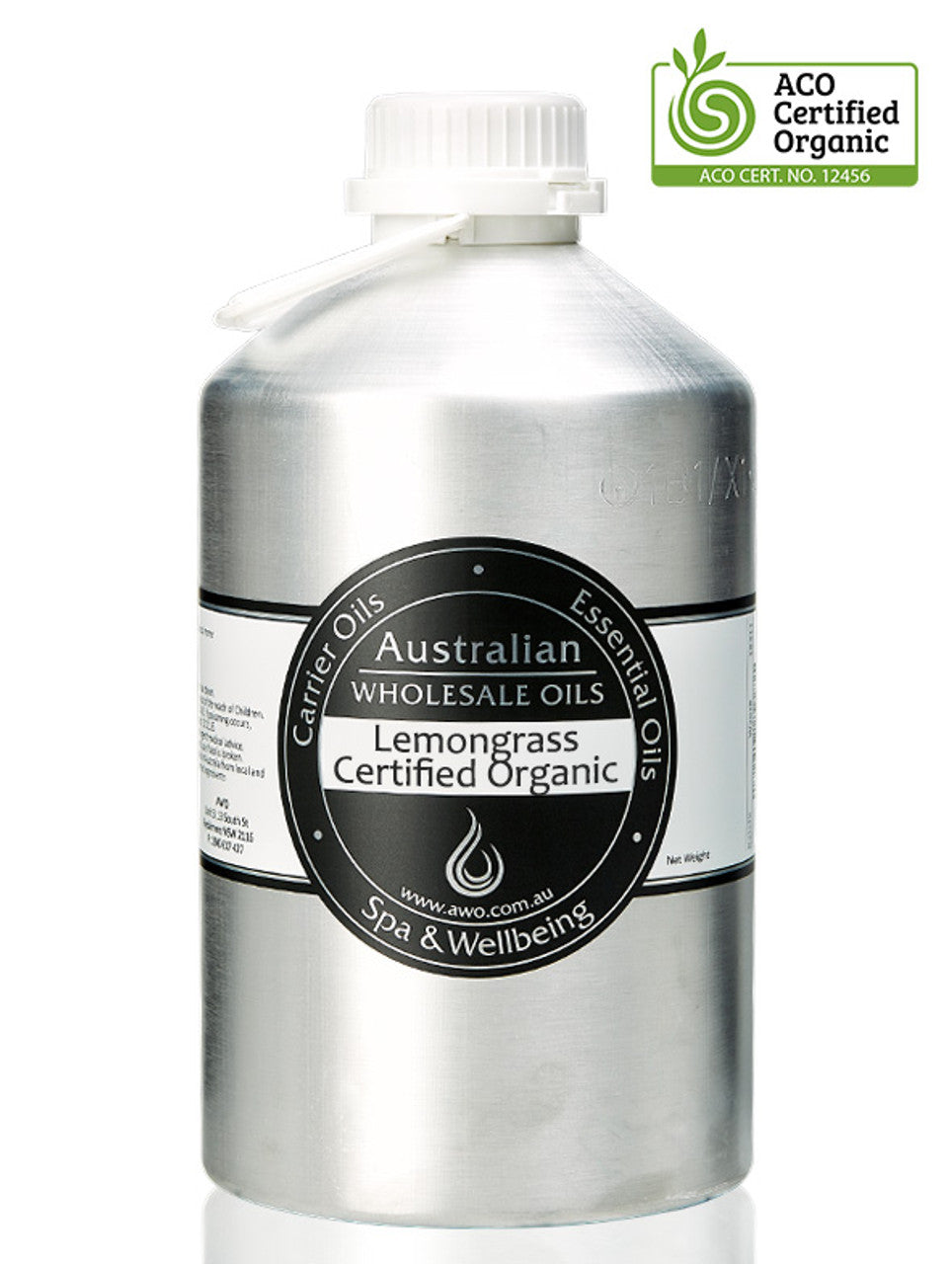 Lemongrass Essential Oil Certified Organic