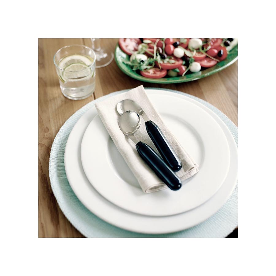 Light Angled Spoon for Easy Feeding, Ergonomic Angled Cutlery