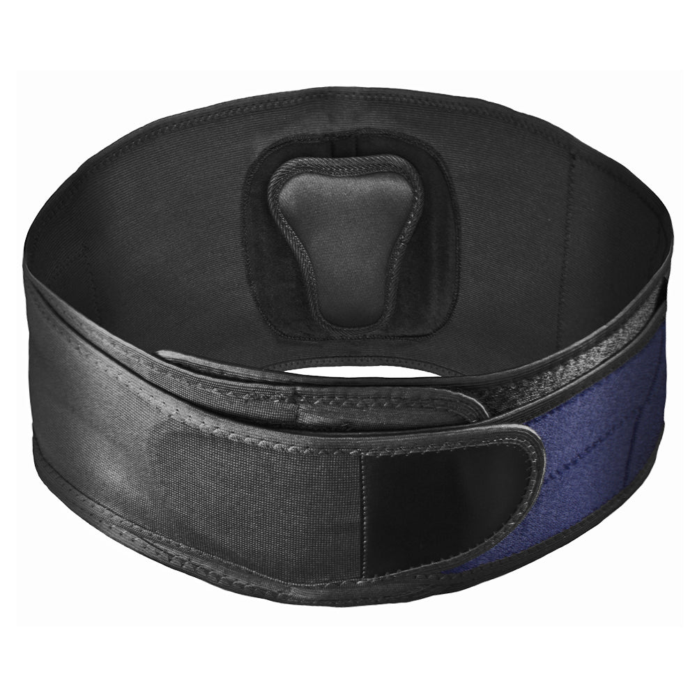 Lumbar Support Back Brace with Removable Pad, Breathable Fabric, Adjustable Compression