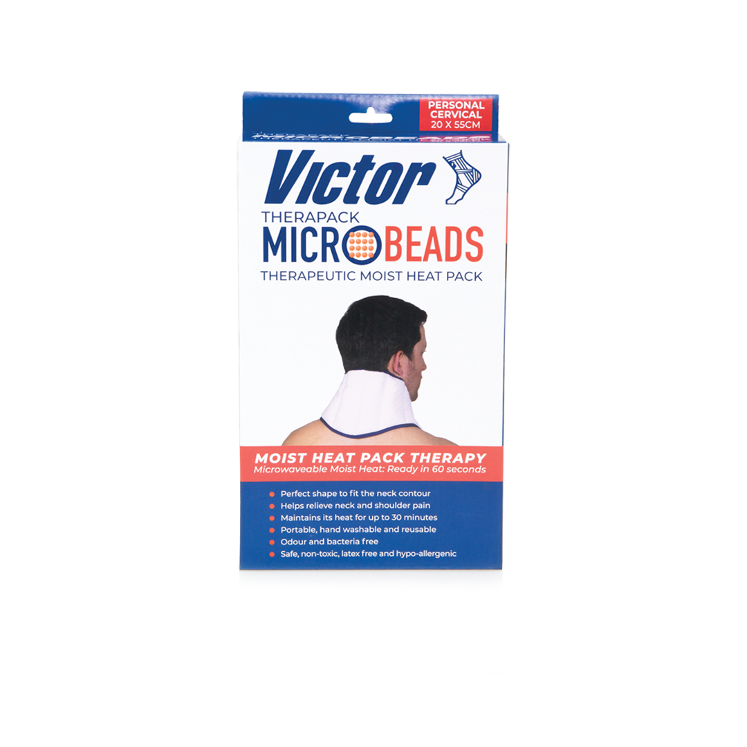 Microbeads Neck Heat Pack for Pain Relief and Comfort - Cervical Support