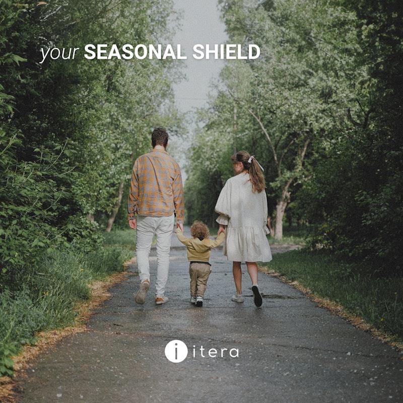 Itera Health Your SEASONAL SHIELD – Immune Support with Echinacea, Vitamin C, Magnesium & Eugenol | 30 Capsules