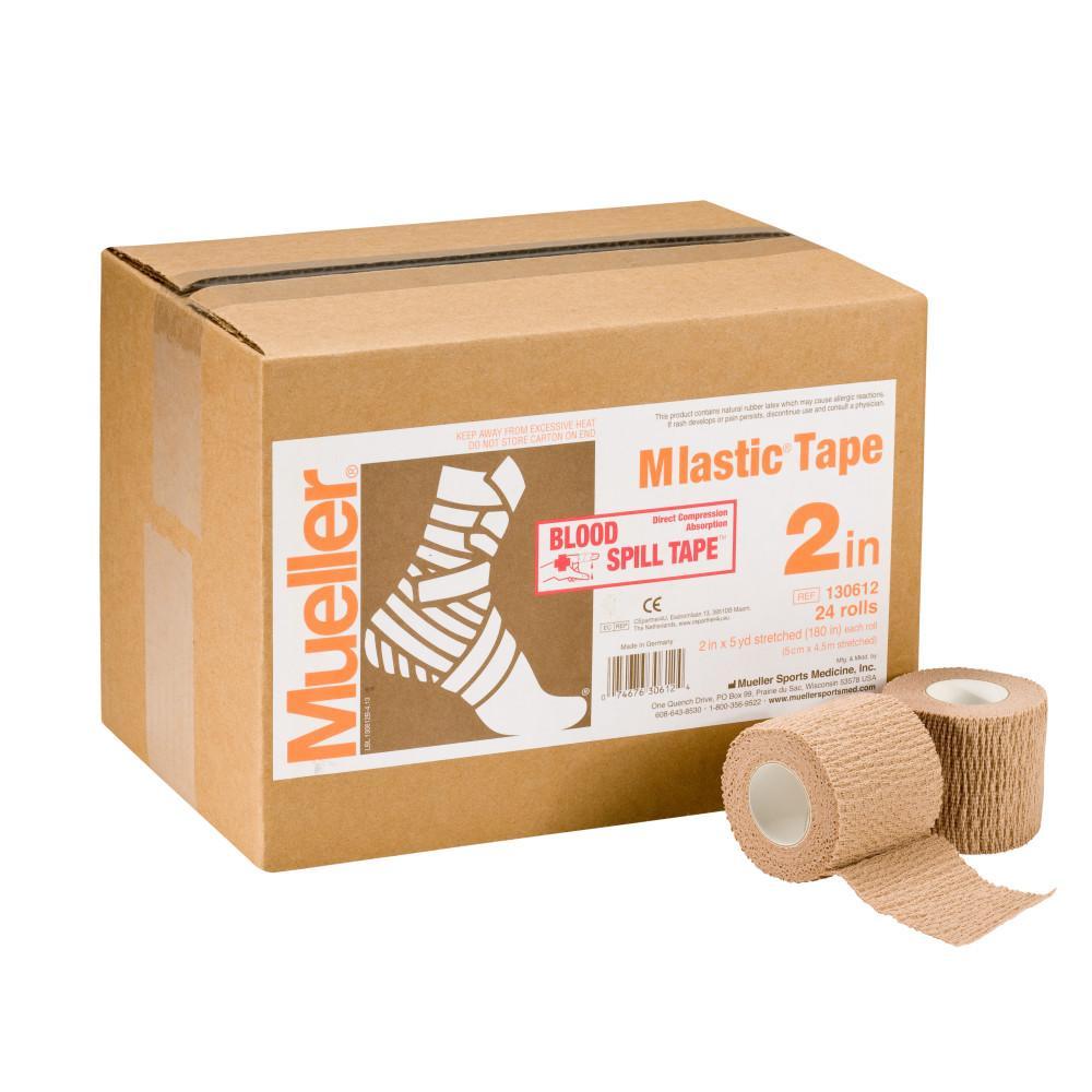 Mueller Mlastic Elastic Adhesive Tape 5cm x 4.5m Beige | Strong Sports Strapping