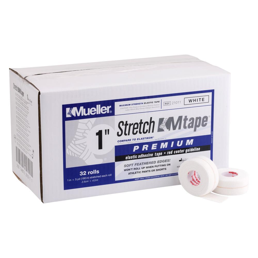 Mueller Stretch Tape Premium - Maximum Strength Elastic Adhesive Tape for Sports, First Aid and Medical Use