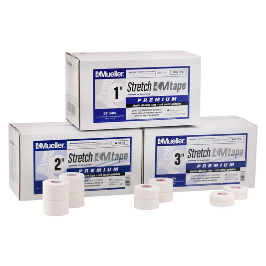 Mueller Stretch Tape Premium - Maximum Strength Elastic Adhesive Tape for Sports, First Aid and Medical Use