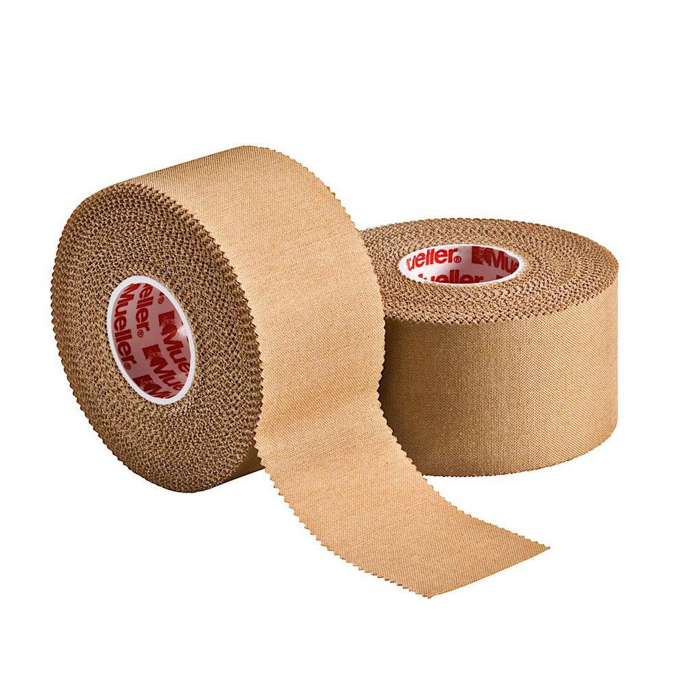 Mueller P-Tape Rigid Strapping Tape 3.8cm x 13.7m | 30 Rolls Easy Tear Sports & Injury Support