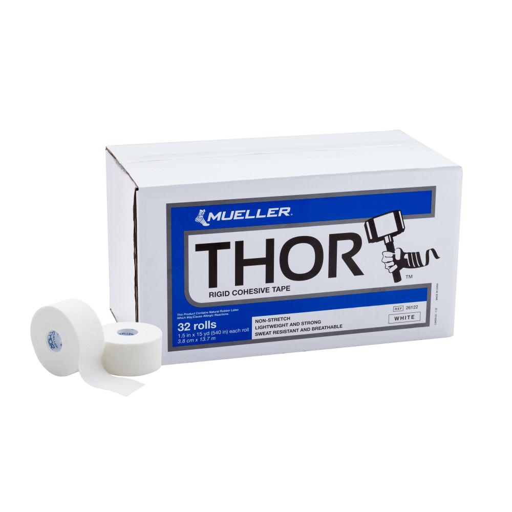 Mueller THOR Rigid Cohesive Sports Tape Box of 32 for Sports Injuries & Physiotherapy