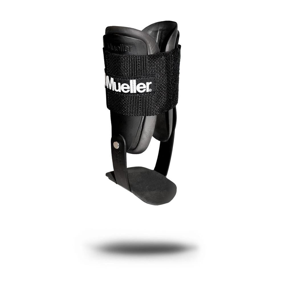 Mueller Sports Medicine Lite Ankle Brace - Adjustable Support, One Size Fits Most, Black - Ideal for Injury Prevention & Recovery