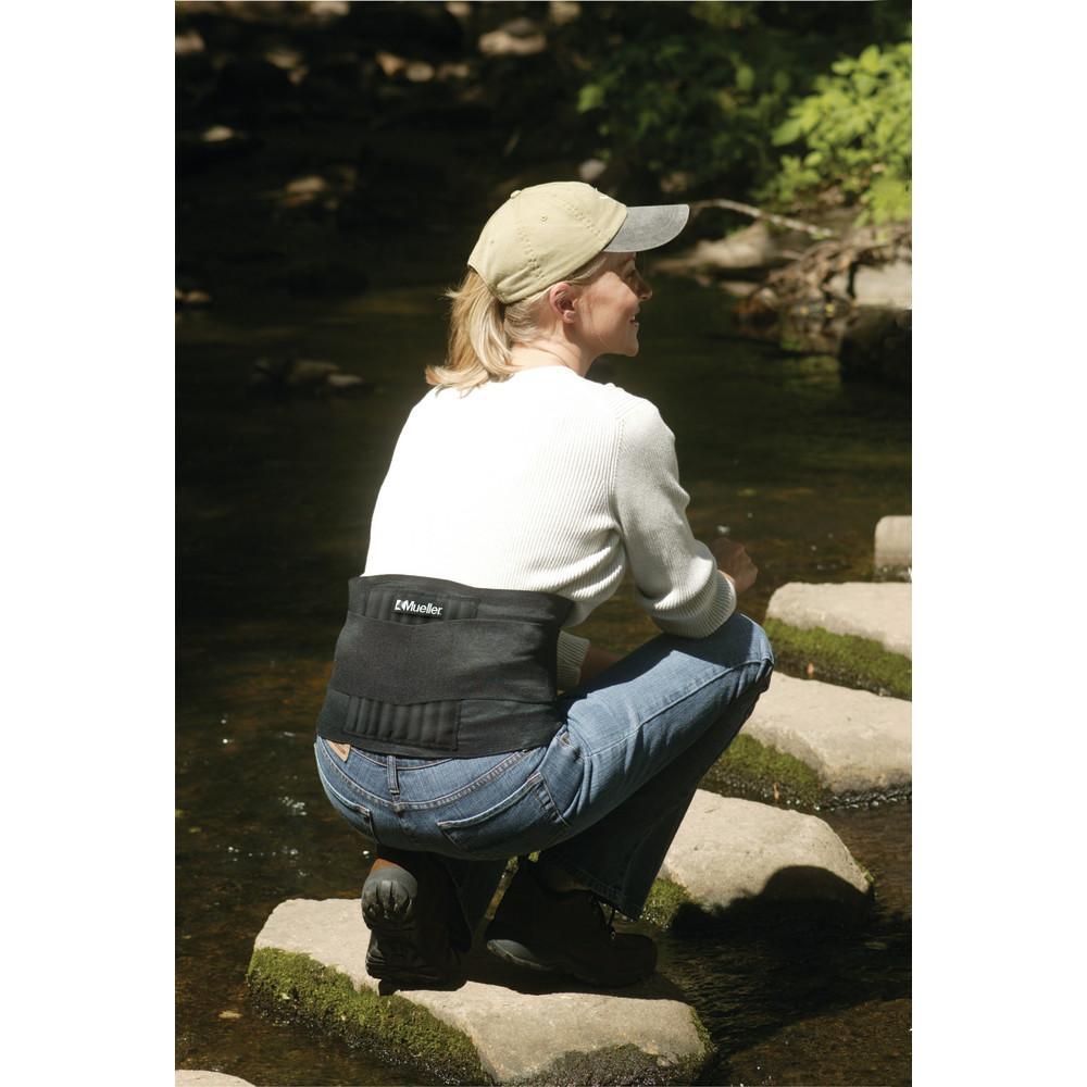 Mueller Adjustable Back Brace for Lower Back Pain Relief, Lumbar Support, Ideal for Daily Use