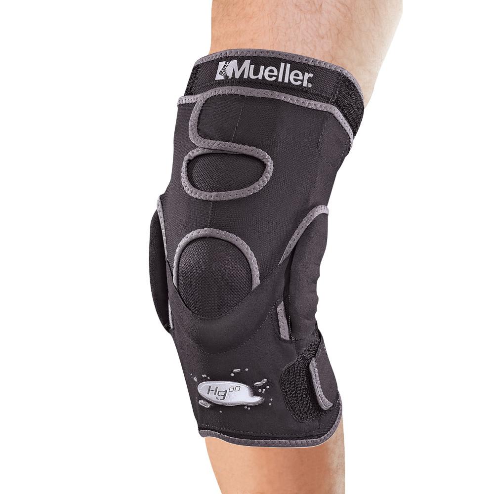 Mueller Hg80 Hinged Knee Brace, Neoprene-Free, Moisture-Wicking Support