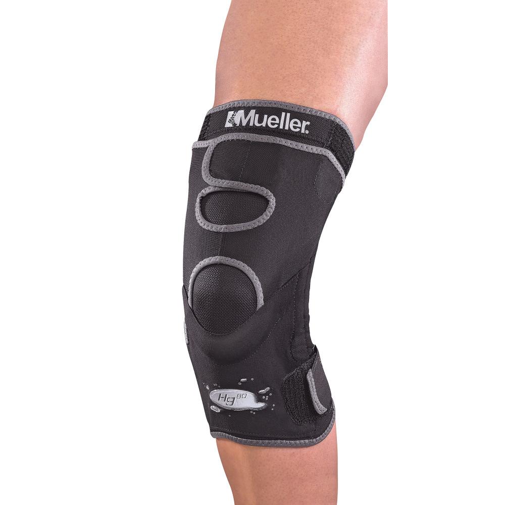 Mueller Hg80 Hinged Knee Brace for Sports & Support, Adjustable - Injury Recovery & Prevention