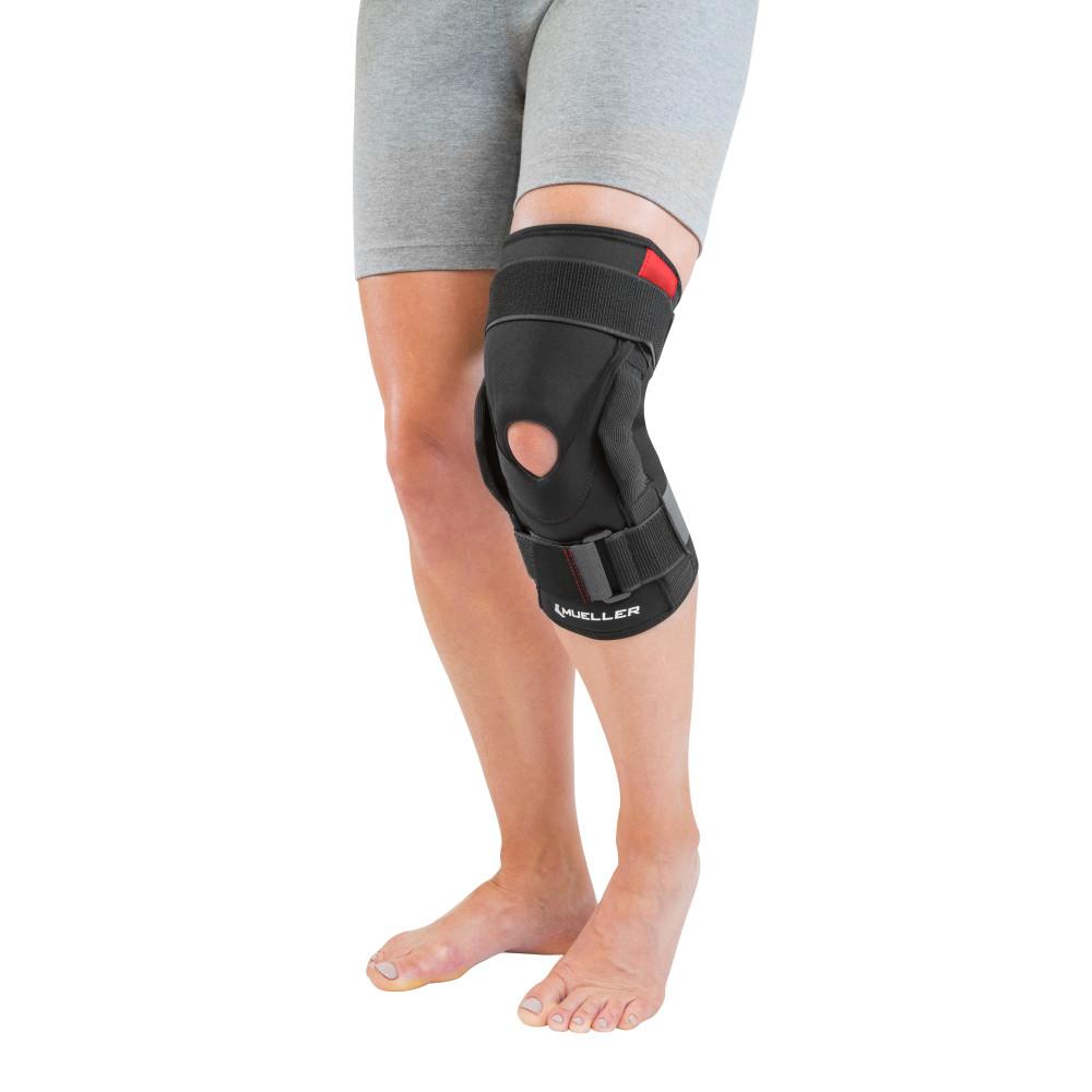 Mueller Sports Medicine Adjustable Hinged Knee Brace - Support for Pain Relief & Injury Prevention
