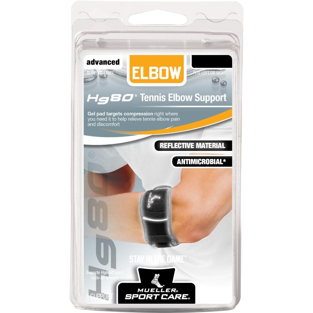 Mueller HG80 Premium Tennis Elbow Brace Support - Relief for Tennis Players & Athletes