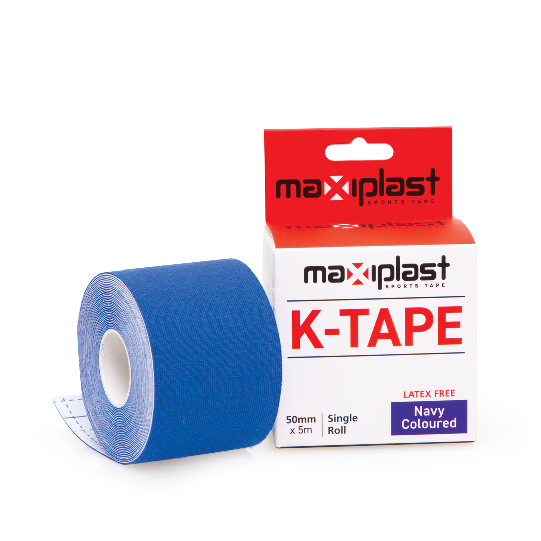 Maxiplast Kinesiology Tape 50mm x 5m for Muscle Support & Pain Relief, Australian Quality