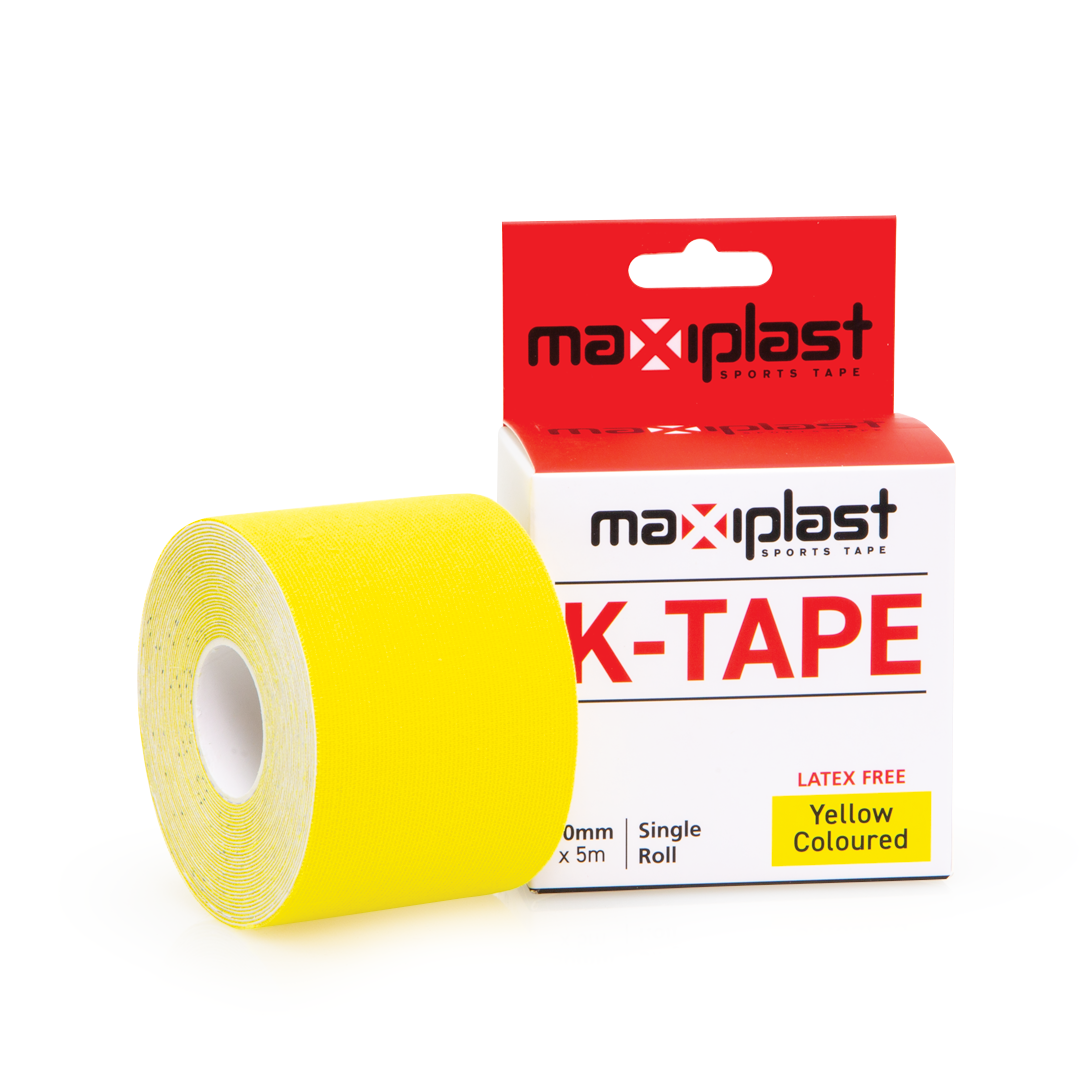 Maxiplast Kinesiology Tape 50mm x 5m for Muscle Support & Pain Relief, Australian Quality