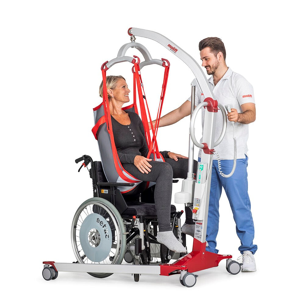 Molift Mover 180 Compact Mobile Patient Lifter, 180kg Capacity, Ergonomic Design for Safe Transfers