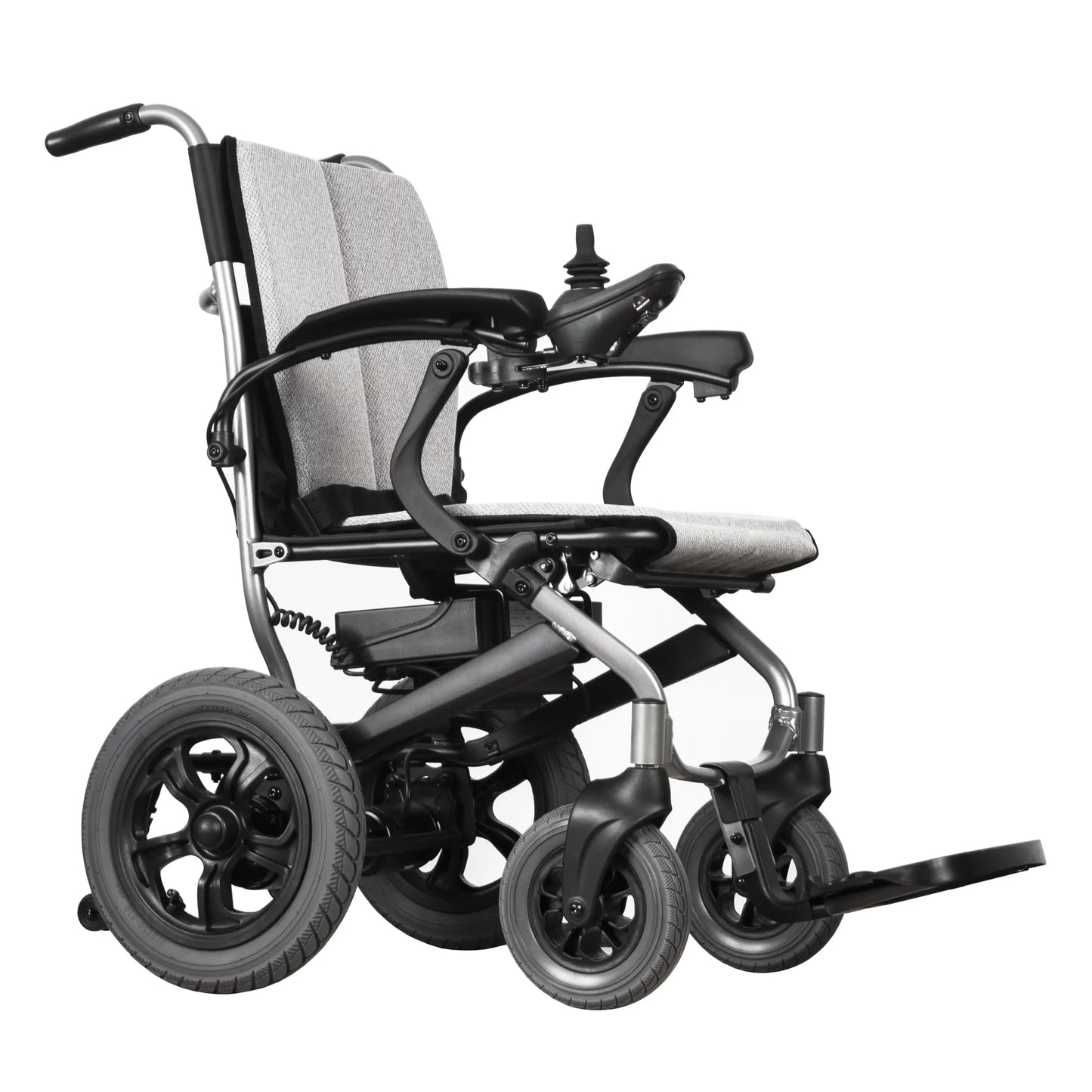 Folding Electric Wheelchair, Lightweight Aluminium Mobility Aid, 20km Range, 6km/h Speed, TGA Certified