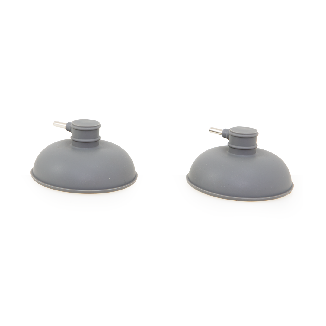 Nu-Tek Vacuum Electrodes 60mm, Pack of 2 - Trusted Replacement for Electrotherapy Devices