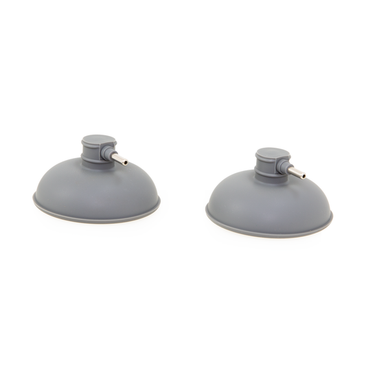 Nu-Tek Vacuum Electrodes 60mm, Pack of 2 - Trusted Replacement for Electrotherapy Devices