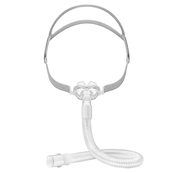 Nasal Pillow CPAP Mask with 360 Degree Rotary Connector & Silicone Cushion