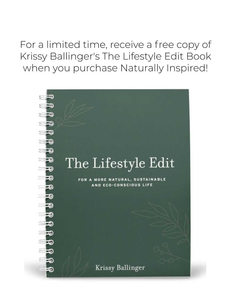 FREE gift with purchae - Lifestyle Edit Book